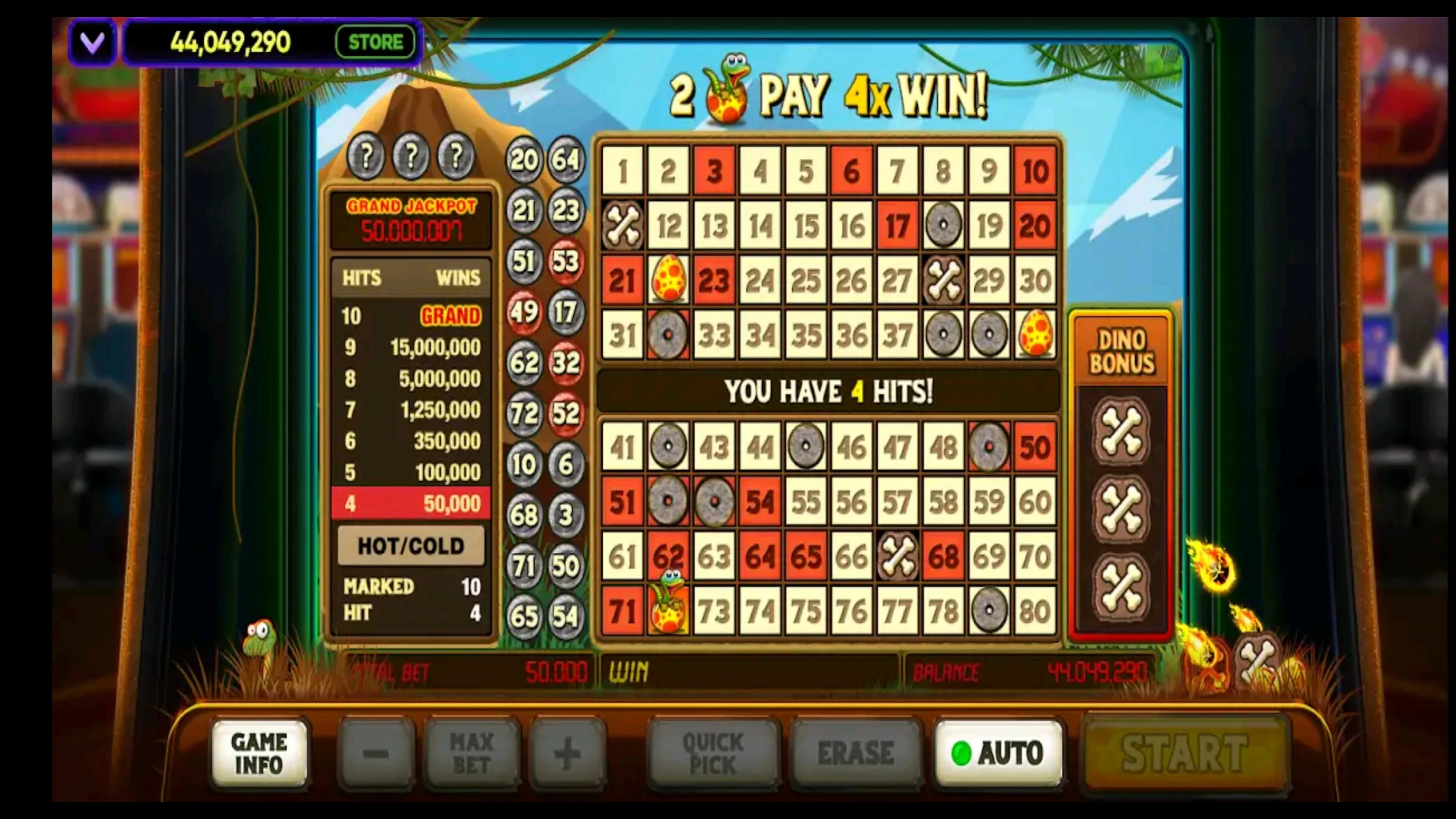Vegas Keno screenshot